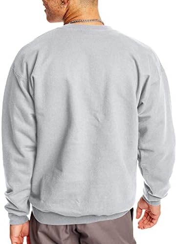 Hanes Erkek Ultimate Pamuk Ağır Crewneck Sweatshirt