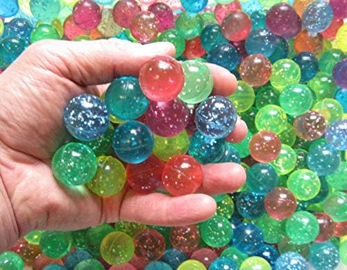 10 Sparkle Süper YÜKSEK Sıçrama Topları Hİ Bouncy Glitter Superball KEDİ Oyuncak 27MM 1, Sanat Setleri / Aksesuarları by Byndgreenstore