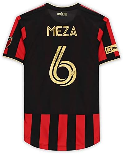 Fernando Meza Atlanta United FC İmzalı Maç - 2020 MLS Sezonundan 6 numaralı Siyah Formayı Kullandı - İmzalı Futbol Formaları